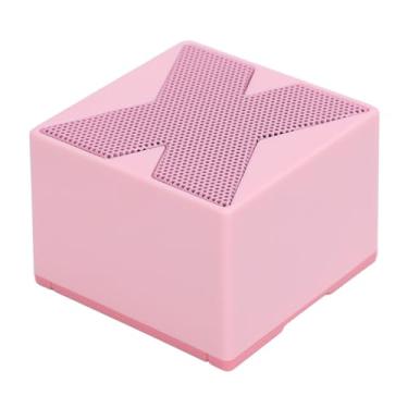 Imagem de Generic Mini Alto-falante, Pequeno Alto-falante Resistente à água IP54 Tipo C que Carrega 4Ω 3W para Viagens (Rosa)