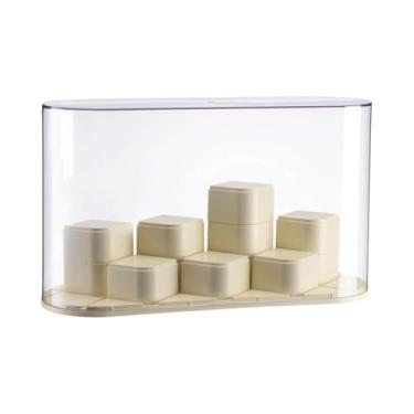 Imagem de Fenteer Vitrine Transparente para Exibição de Miniaturas de Figuras de ação.