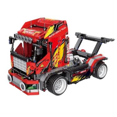 Imagem de Blocos de Montar ToyStop(R) Caminhão Speed Sharpfire Lorry