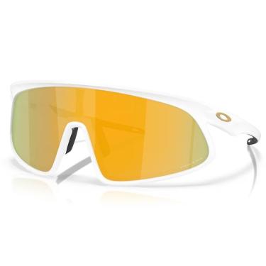 Imagem de Óculos de Sol Oakley RSLV Matte White Prizm 24k-Masculino