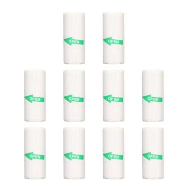 Imagem de Cosiki 10 Rolos de Papel para Impressora Térmica Portátil, Autoadesivo Térmico, Mini Papel de Impressão para Etiquetas, Perguntas Erradas, Aplicação Diy para Uso Familiar