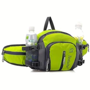 Imagem de Generic Bolsa de cintura para esportes ao ar livre com alça de ombro à prova d'água para caminhadas, ciclismo, escalada, bolsa de bicicleta, bolsa de cintura para exercícios, bolsa de cintura com alça