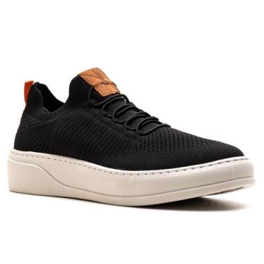 Imagem de Tênis Masculino Sneaker 401 Ranster Casual Moderno - Jvclay, Preto, 37