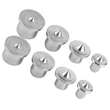 Imagem de Generic Ferramenta de Alinhamento de Centros de Passador de Madeira, Marcador Preciso de 8 Peças, 6mm 8mm 10mm 13mm para Entusiastas de Marcenaria Diy (oco)