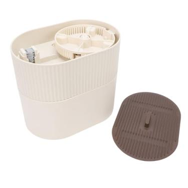 Imagem de YOUTHINK Máquina Automática de Lavar Copos, Limpador Elétrico ABS Compacto para Limpeza Eficiente de Jogos de chá e Xícaras de café na Cozinha ou Uso Externo (Leite Branco)