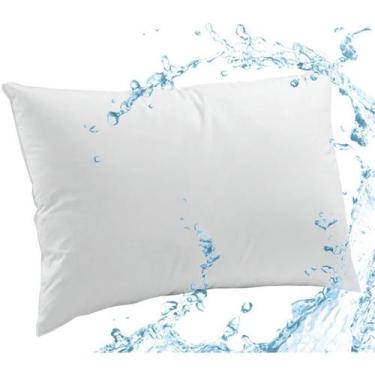 Imagem de Fronha Travesseiro Capa Impermeável 50x70 CM Com Zíper - M5 Confecções