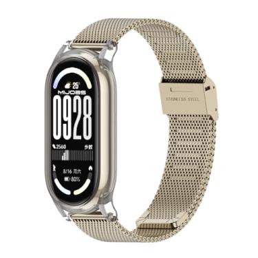 Imagem de MIJOBS Pulseira de substituição respirável para Xiaomi Mi Band 10 para relógio inteligente Mi Fit 10 para mulheres e homens