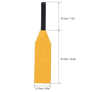 Imagem de Bandeira de viagem de segurança CUOFYUNL para canoas de caiaque SUP bandeira de advertência de reboque com cinta (S)