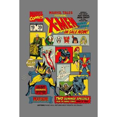 Imagem de Camiseta Marvel X-Men On Sale Now, GG, Cinza, Unissex