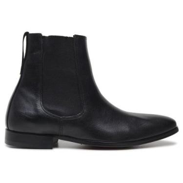 Imagem de Bota Social Preta Chelsea Em Couro 5104 - Madok, 39