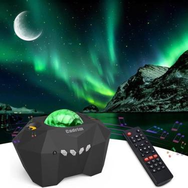 Imagem de Projetor de luz noturna Cadrim Star com alto-falante Bluetooth