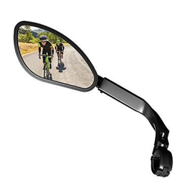 Imagem de Espelho Traseiro de Bicicleta Rotativo 360 Graus Retrovisor Lateral do Guidão para MTB e Estrada