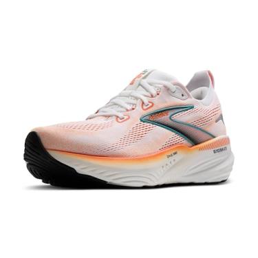 Imagem de Brooks Glycerin Gts 22 Tênis masculino, Ardósia branco/laranja/verde azul, 43