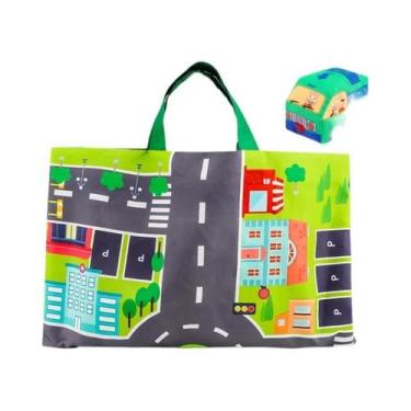 Imagem de Conjunto De Brinquedos De Carro Para Crianças Com Tapete De Brincar 6 