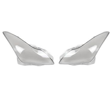 Imagem de Compatível com Infiniti G série G37 2 portas Coupe 2009 2010 2011 2012 2013 Tampa da lente do farol Tampa da lente do farol Shell do farol Abajur de vidro transparente(2PCS Left And Right)