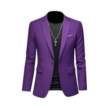 Imagem de Blazer Casual De Alta Qualidade Para Homens, Terno De Casamento Para N