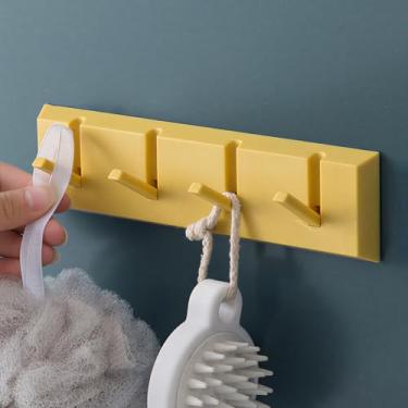 Imagem de Porta-chaves, cabideiro, suporte de parede, organizador de correio decorativo com ganchos para entrada e banheiro