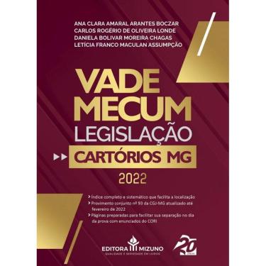 Imagem de Vade Mecum de Legislação Cartórios / MG