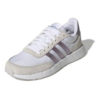 Imagem de Tênis Feminino Adidas Run 60s 2.0 - Branco+Roxo-Unissex