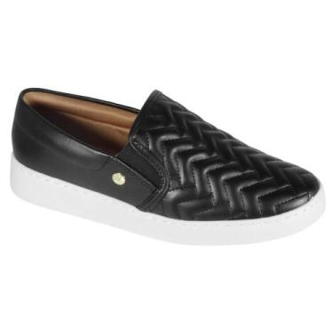 Imagem de Tênis Vizzano Slip-on Slipper Calce Fácil Feminino 1214.1010, Preto, 3