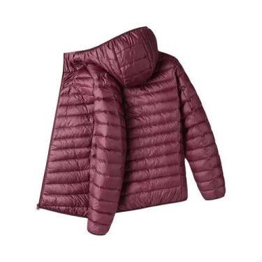 Imagem de Jaqueta Masculina Slim Fit Com Capuz, Moda Outono Inverno, Super Leve 