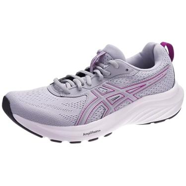 Imagem de Asics Tênis de corrida feminino Gel-Contend 9, Cinza, roxo, 38