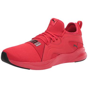 Imagem de PUMA Tênis de corrida masculino 19542301, Alto risco vermelho/preto, 9