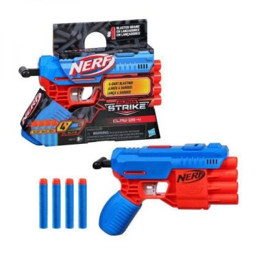 Imagem de Lança Dardos Nerf Alpha Strike Claw Qs-4 - Hasbro F2219