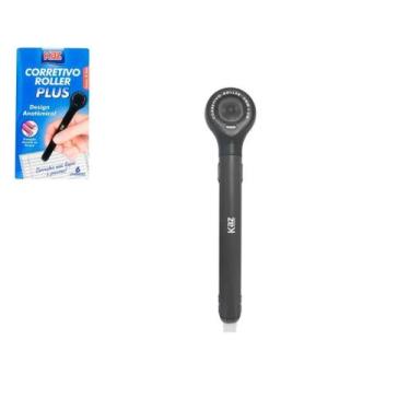 Imagem de Corretivo Roller Plus 5mm x 6m Desing Anatômico Cor Embalagem:Preta - 