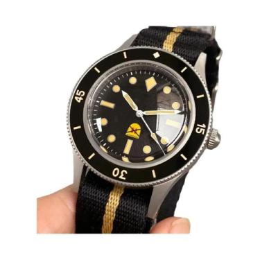 Imagem de Relógio De Mergulho Automático Masculino 40mm 200m À Prova d'Água Com 