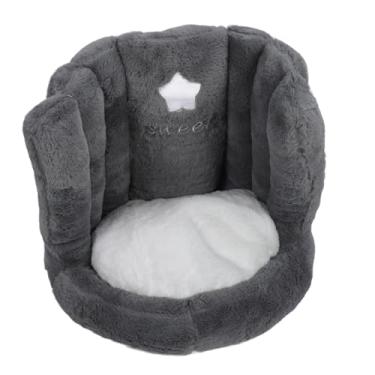 Imagem de Almofada de Chão, Almofada de Cadeira Macia e Confortável para Escola (Cinza)