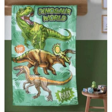 Imagem de Toalha de Banho Felpuda Dino Dohler