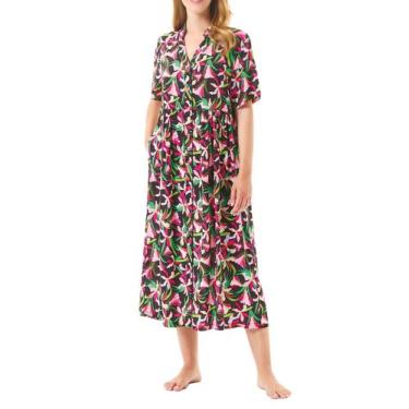 Imagem de Vestido Gola Aberta - Lohe, Preto, M