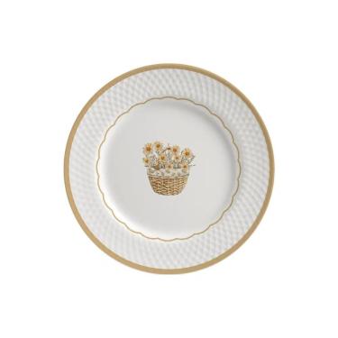 Imagem de Conjunto 6 Pratos Sobremesa Huppert Pascoa Alleanza