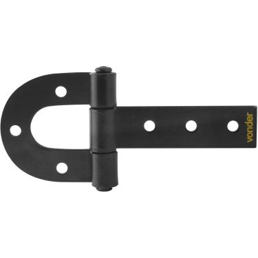 Imagem de Dobradiça para porteira 290mm aço carbono pintado - Vonder