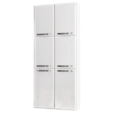 Imagem de Paneleiro Duplo Esmeralda Com 6 Portas 820460-01 Telasul Branco