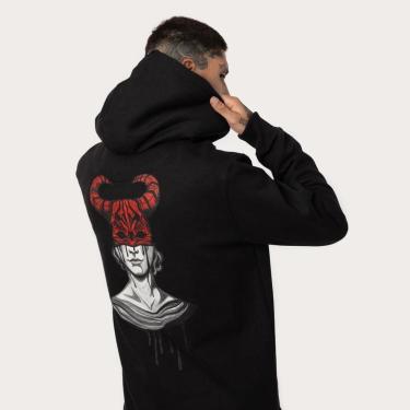 Imagem de Moletom Canguru Fechado MCD Anjo E Demônio-Masculino