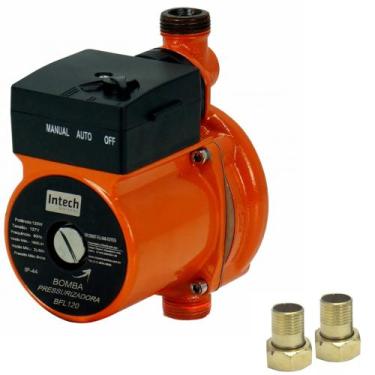 Imagem de Bomba Pressurizadora de Água 120w Bfl120 127v Intech Machine, Laranja 