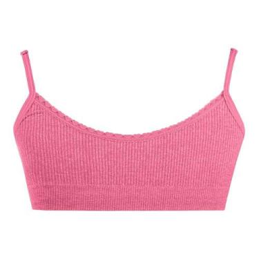 Imagem de Top Infantil Mescla Sem Costura Rosa do Deserto Zee Rucci, G