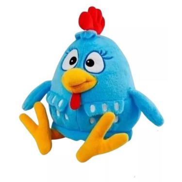 Imagem de Pelucia Galinha Pintadinha Bordada 35cm Fofinha - BBLK