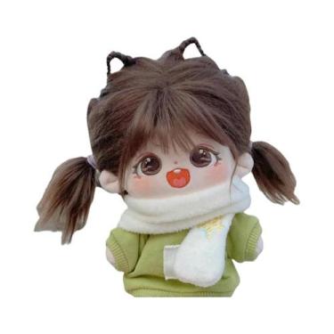 Imagem de Boneca De Algodão Kawaii De 20cm Com Olhos Grandes, Figura De Ídolo Su