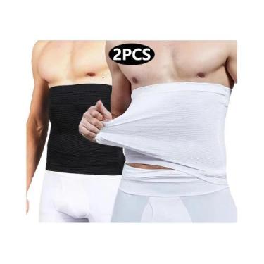 Imagem de Cinta Modeladora Masculina Para Controle De Barriga E Compressão, 1/2 
