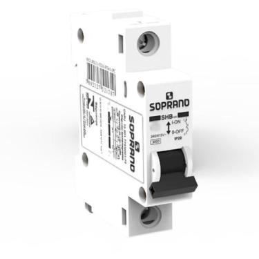 Imagem de Disjuntor Unipolar Curva C Mini Din 16a 3ka Soprano