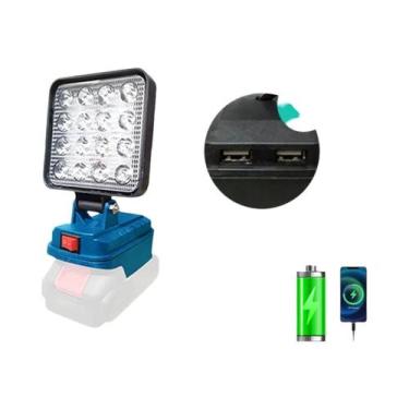 Imagem de Lanterna De Bateria Li-ion Makita 14.4V-18V, Lanterna LED Sem Fio De 4