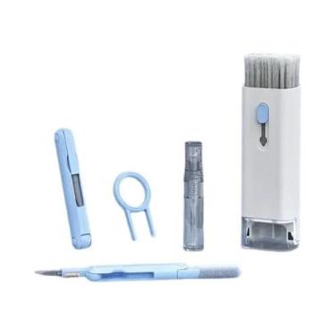 Imagem de Kit De Limpeza De Teclado De Computador 7 Em 1, Caneta De Limpeza Para