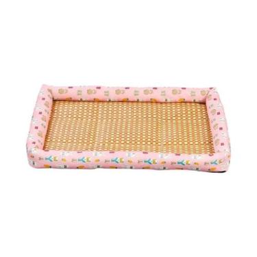 Imagem de Cama De Verão Para Cães E Gatos Pequenos, Sofá De Rattan Trançado Para