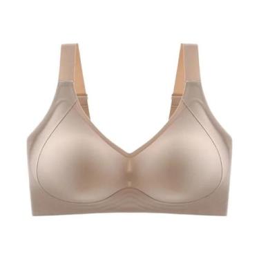 Imagem de Sutiã De Dormir plus Size 6XL Para Seios Grandes, Sem Aro De Aço, Anti