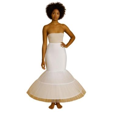 Imagem de Crinolina Anágua Saiote Tulipa Vestido Noiva Longo Casamento - - anjo 