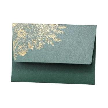 Imagem de Envelope De Papel Perolado Grosso 10un. Cartão De Papel Especial Com H
