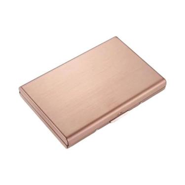 Imagem de Porta-cartões De Crédito Minimalista Masculino Com RFID, Carteira De A